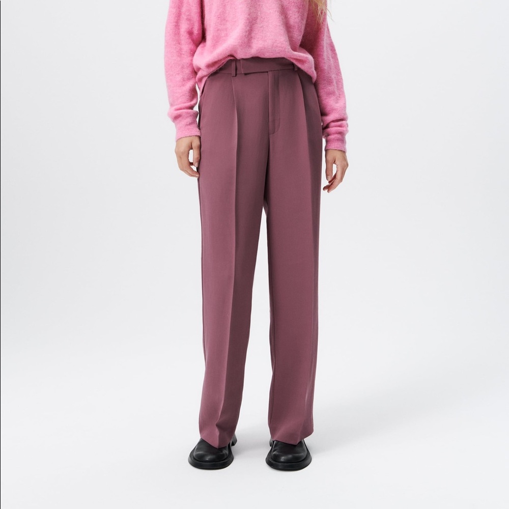 Zara Full Length Menswear Style Pants